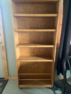 Rolling Bookshelf