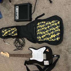 Fender Squier 3/4 Kids Size Electric Guitar