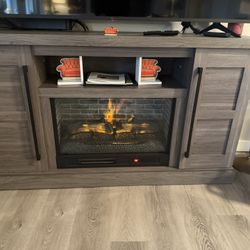 Electric Fireplace, TV Stand