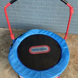 Little Tikes Trampoline with Hand Rail