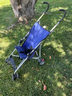 Blue Umbrella Stroller