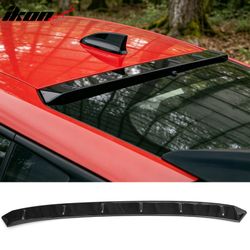 Fits 2022-2026 Honda Civic FL Type R Hatchback V Style Roof Spoiler Gloss Black ABS