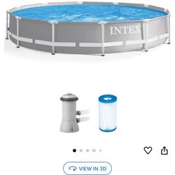 Intex Round Pool 12ft by 30”