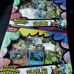 Ascended Heroes Deluxe Pin Collection (Read description)