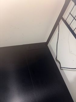 L Shape Desk gaming desk with outlets