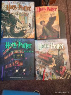 Harry Potter books  $15 each.