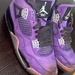 Jordan 4 Travis Scott (purple)