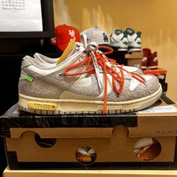 Off White x Nike Dunk Lows  “ Lot 11 Of 50”