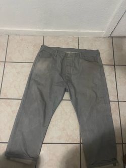 Grey Levi 501s