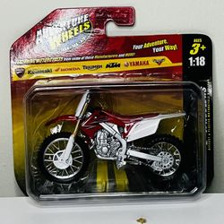 Honda CRF 450R Motorcycle in Red and White