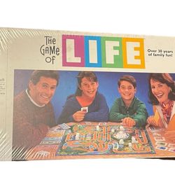 Vintage Life Board Game 1991 Milton Bradley Brand New Sealed!
