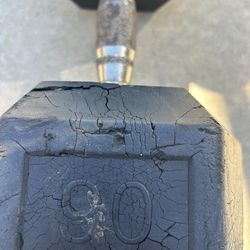 90 lb dumbell