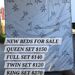 Queen Bed And Box Spring Same Day Deliver 