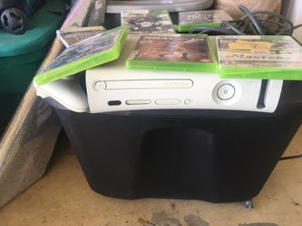 Xbox 360 And 5 games