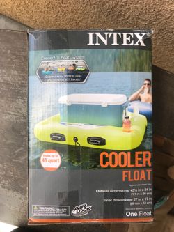 Cooler float