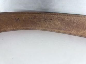 Genuine Top Grain Leather Belt Size 36