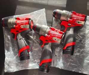 Milwaukee M12 FUEL Drill Driver Set – 3 Tools