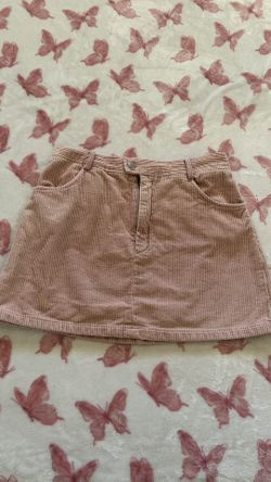 Dusty Pink Corduroy Miniskirt🎀🦩