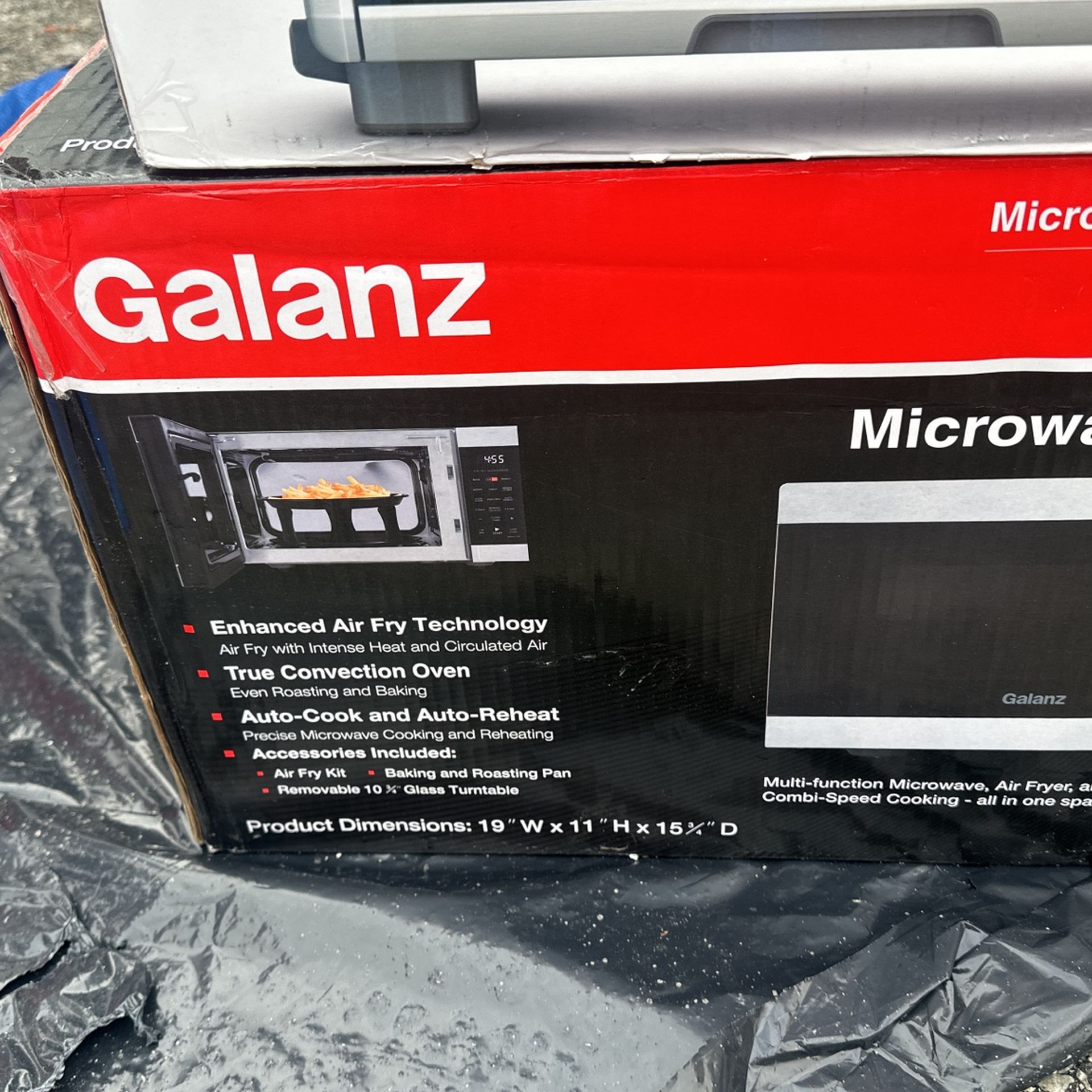 Galannz Microwave Plus Air Fryer