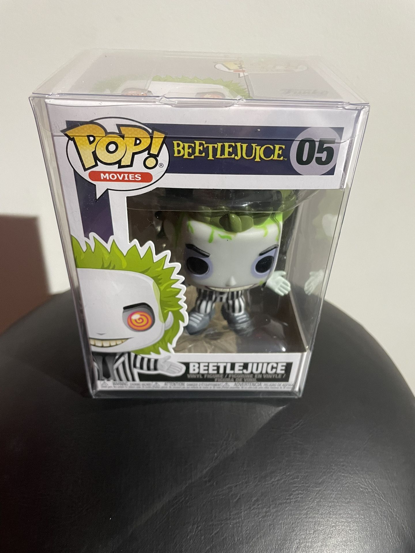 BEETLEJUICE #05 FUNKO POP WITH SOFT PROTECTOR CASE