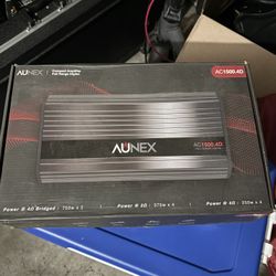 Aunex 1500.4d Car Audio Amplifier 
