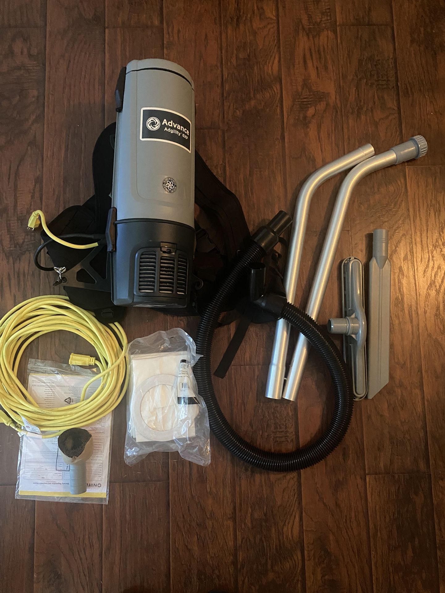 Advance Adgility 6 XP Backpack vacuum