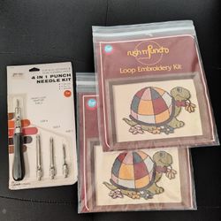 Punch Needle Embroidery Kit 
