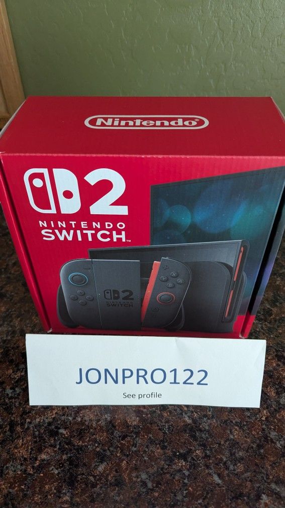 NEW Switch 2 nintendo console
