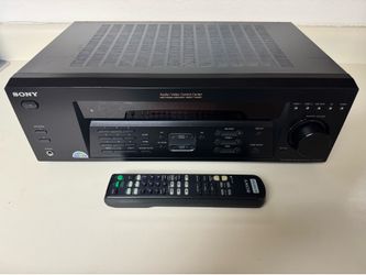 Sony STR-DE185 AM/FM Stereo Receiver With Remote in good working condition