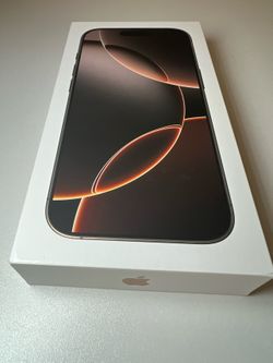 iPhone 16 pro, Color Desert Titanium, 128gb, New