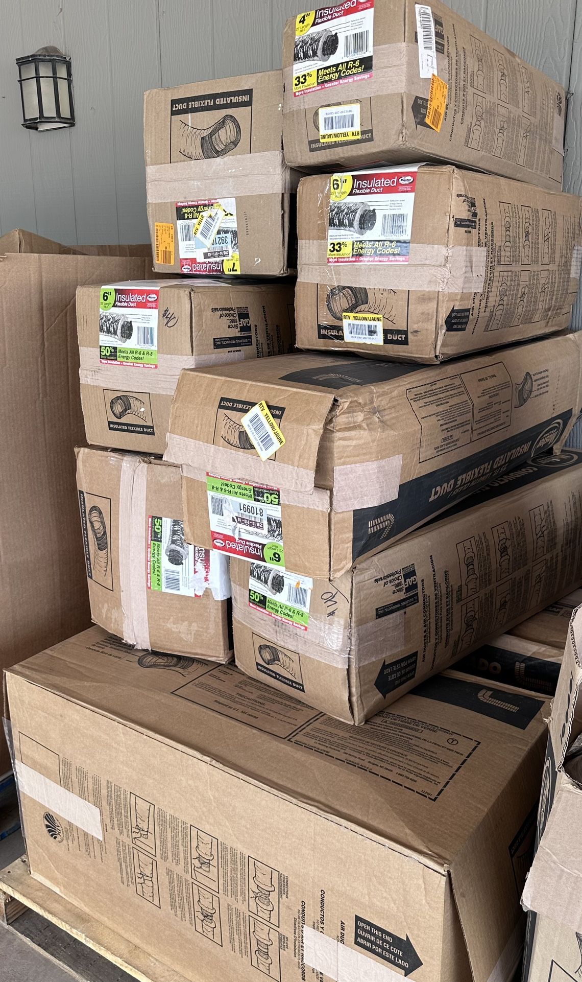 Insulated Duct Full Pallet Variety