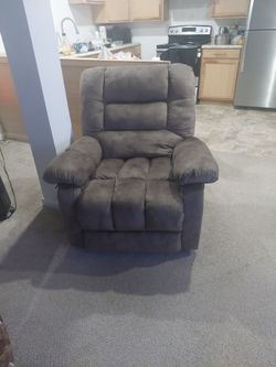 Manual recliner heat massage chair