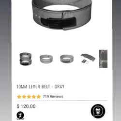 Gym Reapers - Lifting belt - New