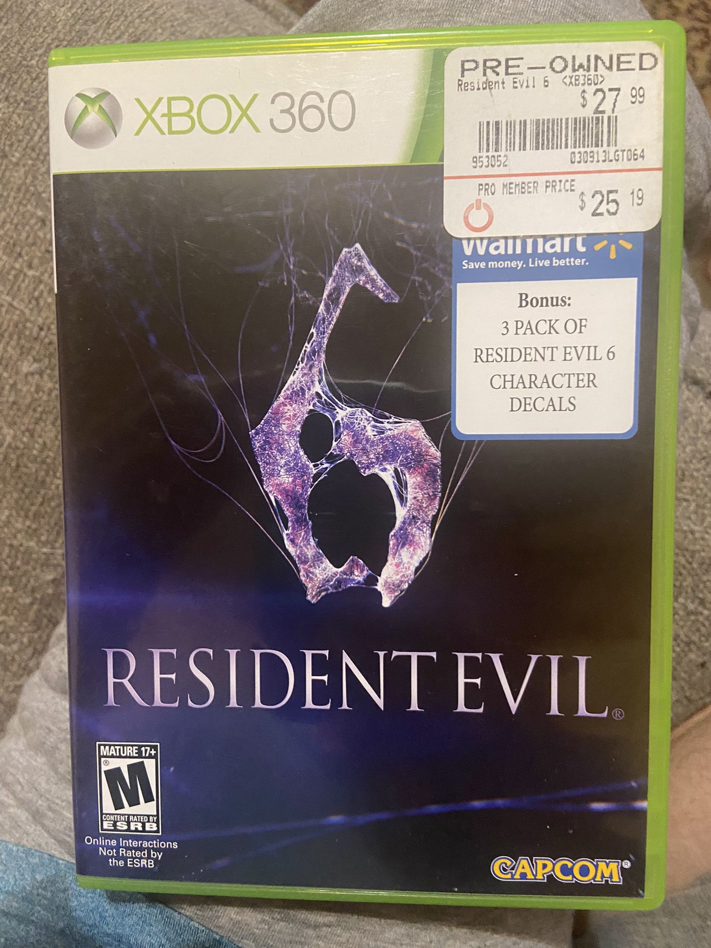 Resident Evil Xbox 360 Game 