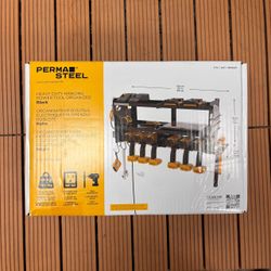 Permasteel 24.6″ 6-Bay Heavy Duty Wall Mounted Power Tool Organizer $30