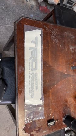 Toyota tundra decal