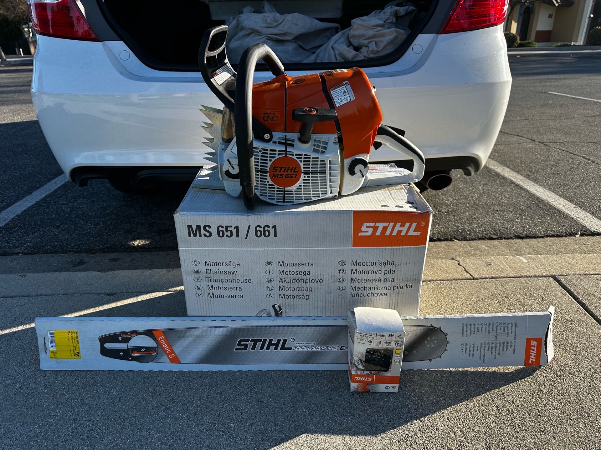 BRAND NEW STIHL MS 661 MAGNUM