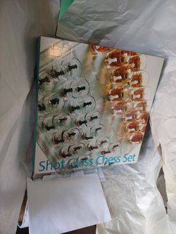 Shot Glass Chess Set