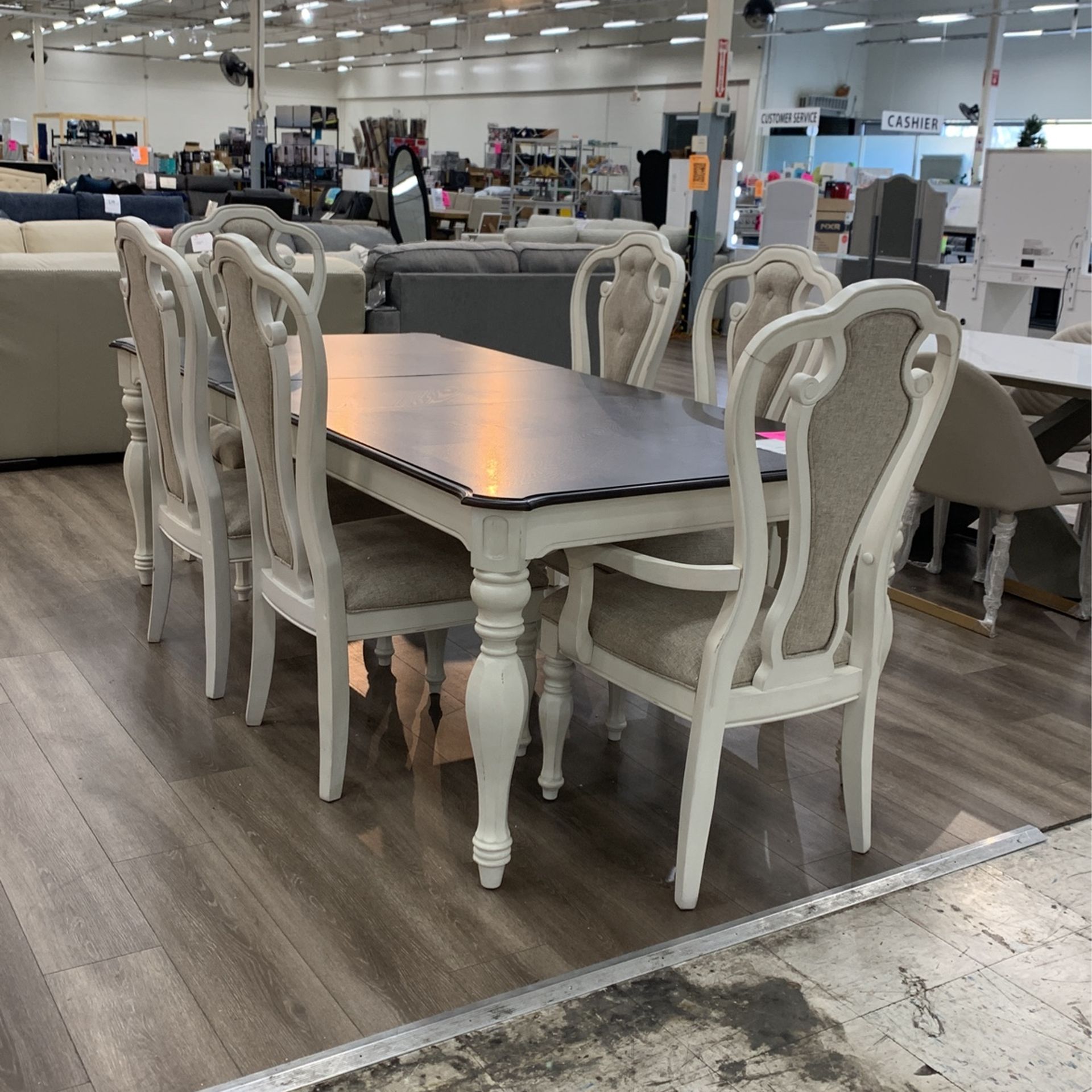 Solid Pin wood Pc Dining Set
