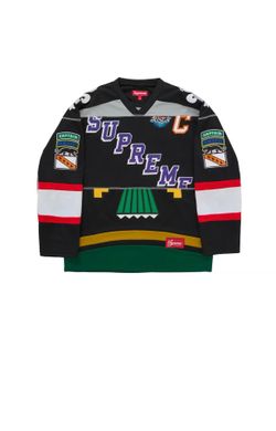 Supreme Paneled Hockey Jersey Black