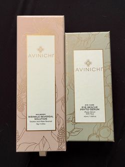 Avinichi wrinkle solution & eye serum