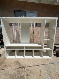 TV stand with dividers / shelfs