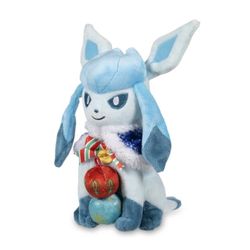 SEALED, New Christmas Glaceon Plushy  9 Inch