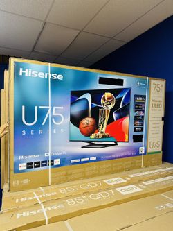 75” Hisense U7 ULED Mini-LED Pro 144Hz Google Tv