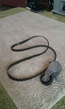 tension pulley and belt