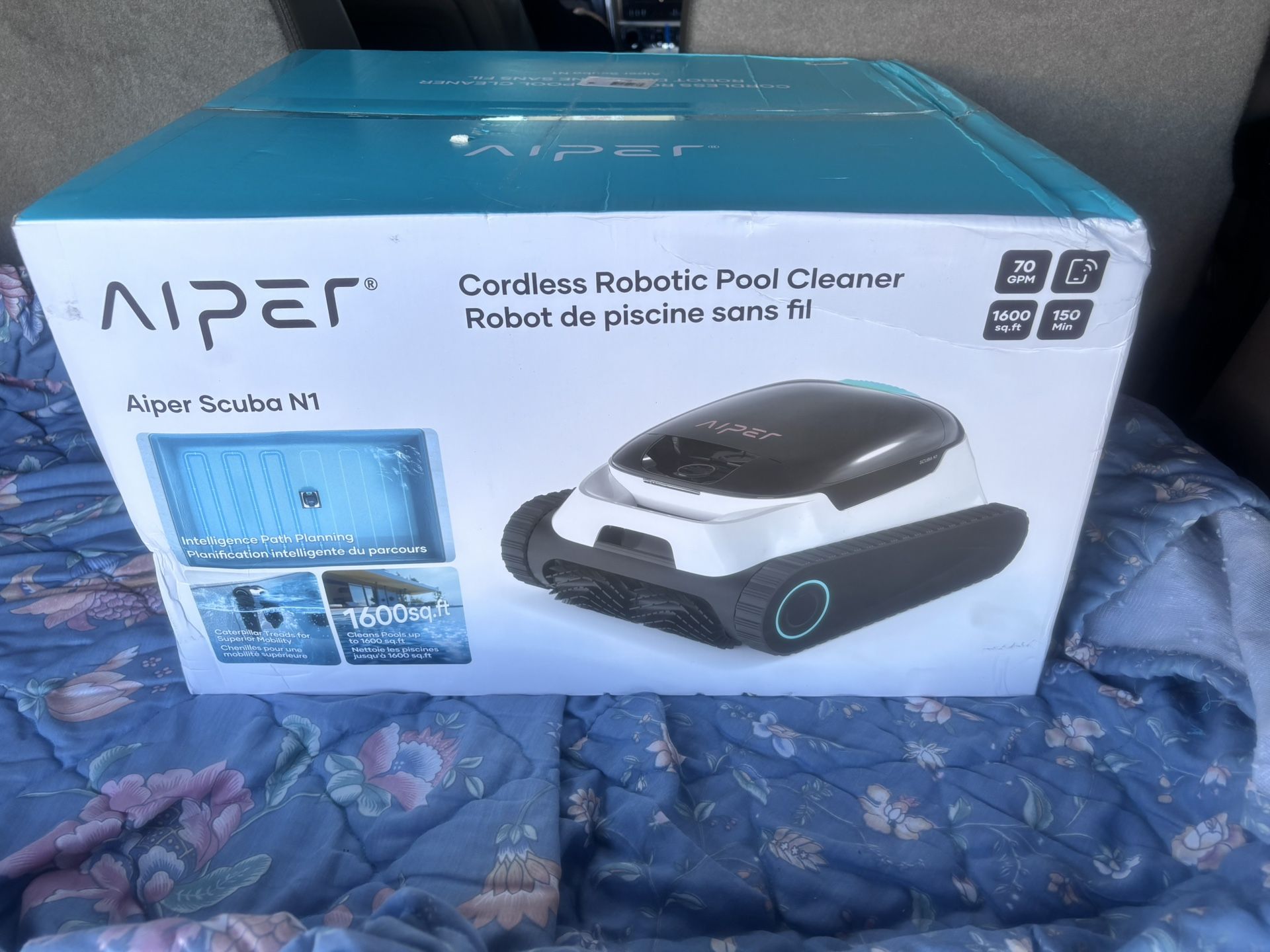 AIPER N1 CORDLESS ROBOTIC POOL CLEANER