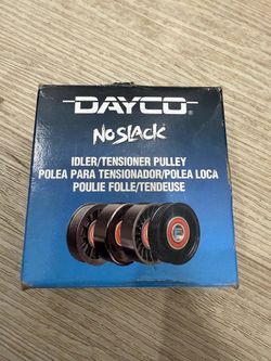 Dayco 89085 No Slack Idler Tensioner Pulley OEM Replacement Made in Germany