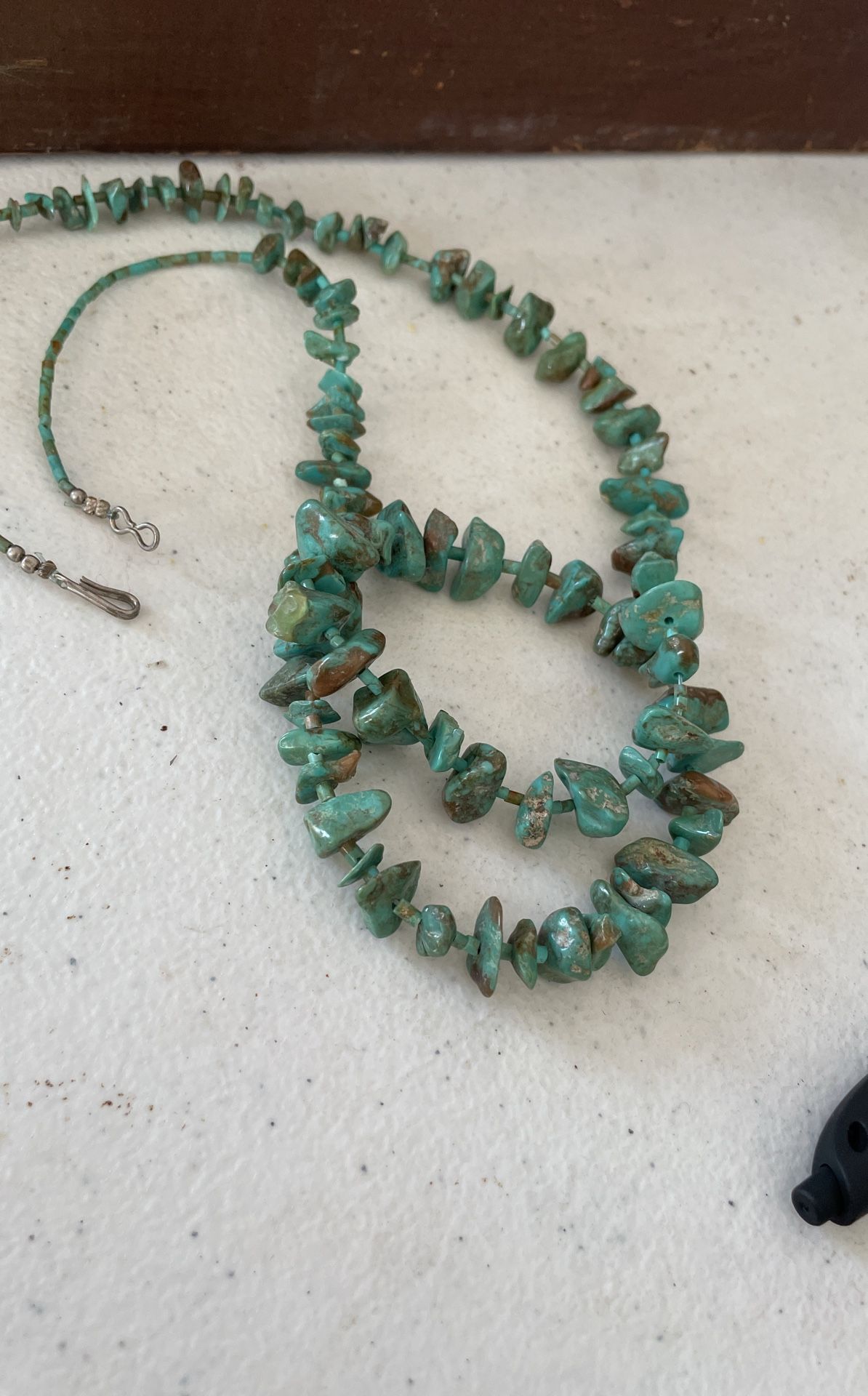 Turquoise Nugget Necklace. New Mexico Old Pawn