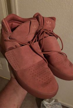 Ugly pink tubular adidas size 5