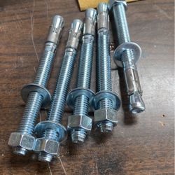 1/2 X 5 1/2 Anchors For Sale Got 300 Of Them Will Sale Them For $700 . Or $3.00 A Pice